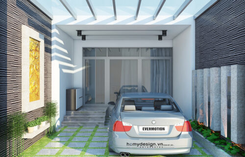 Thiết kế nội thất nhà lô phố hiện đại khu đô thị Văn Phú