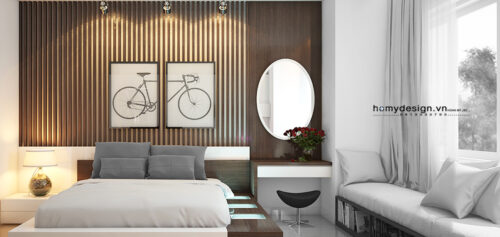 Thiết kế nội thất nhà lô phố hiện đại khu đô thị Văn Phú