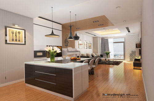 Thiết kế căn hộ chung cư Royal City – Không gian nghệ thuật
