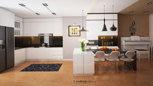 Thiết kế căn hộ chung cư Royal City – Không gian nghệ thuật