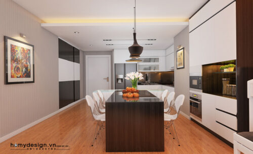 Thiết kế căn hộ chung cư Royal City – Không gian nghệ thuật