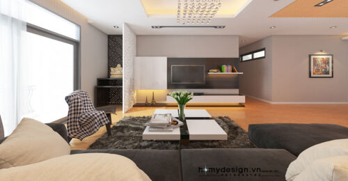 Thiết kế căn hộ chung cư Royal City – Không gian nghệ thuật