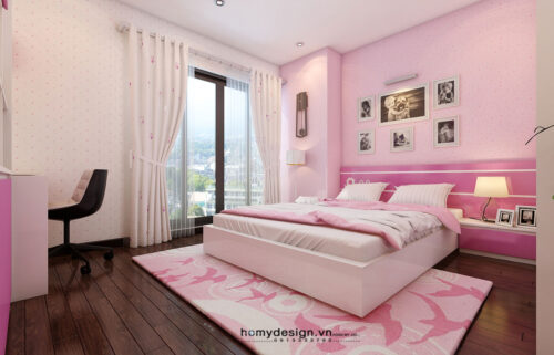 Thiết kế thi công nội thất chung cư Cland – Lê Đức Thọ – Ms Nguyen