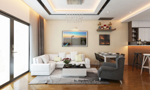 Thiết kế nội thất cao cấp chung cư Time City – Đơn giản & tông màu sáng