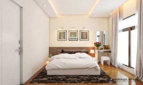 Thiết kế nội thất cao cấp chung cư Time City – Đơn giản & tông màu sáng