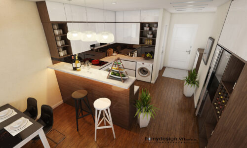 Thiết kế nội thất cao cấp chung cư Time City – Đơn giản & tông màu sáng