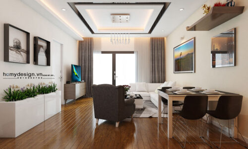 Thiết kế nội thất cao cấp chung cư Time City – Đơn giản & tông màu sáng