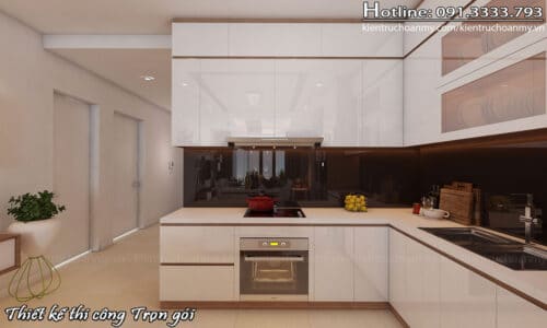 Thiết kế nội thất chung cư Royal City hiện đại tiện nghi