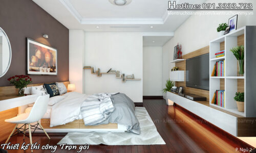 Thiết kế nội thất chung cư Royal City hiện đại tiện nghi