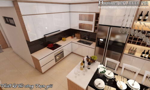 Thiết kế nội thất chung cư Royal City hiện đại tiện nghi