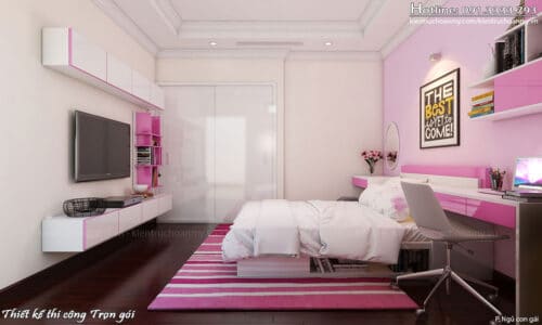 Thiết kế nội thất chung cư Royal City hiện đại tiện nghi
