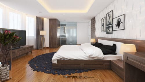Thiết kế thi công chung cư GOLDEN PALACE Mễ Trì – Mr Hưng