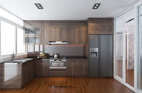 Thiết kế thi công chung cư GOLDEN PALACE Mễ Trì – Mr Hưng