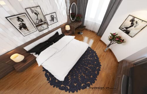 Thiết kế thi công chung cư GOLDEN PALACE Mễ Trì – Mr Hưng