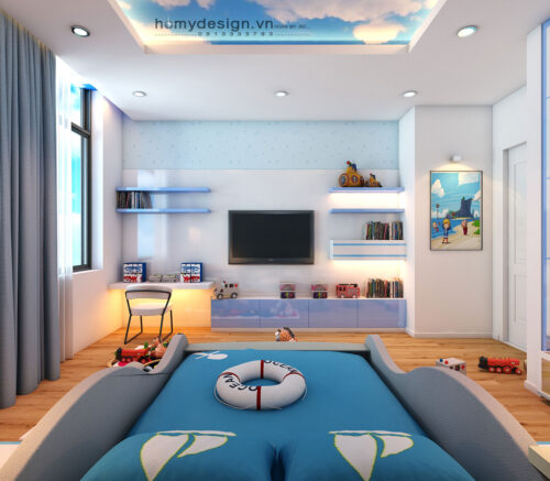 Thiết kế nội thất căn hộ Dulux Starcity – Hòa mình vào thiên nhiên (P2)