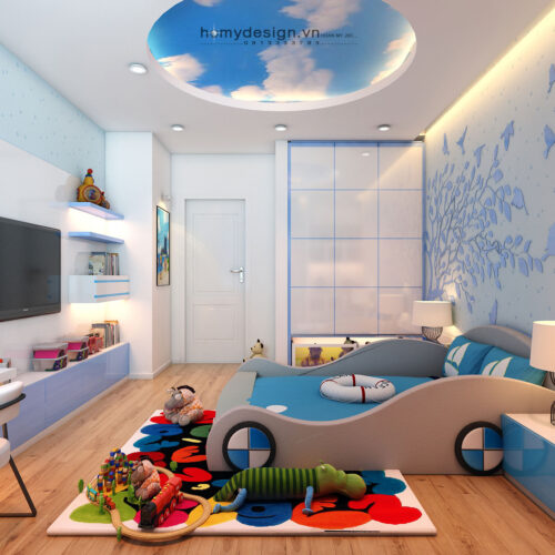 Thiết kế nội thất căn hộ Dulux Starcity – Hòa mình vào thiên nhiên (P2)