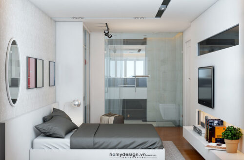 Thiết kế nội thất chung cư Hòa Bình Green City hiện đại, năng động