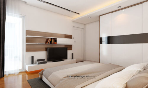 Thiết kế nội thất chung cư Hòa Bình Green City hiện đại, năng động