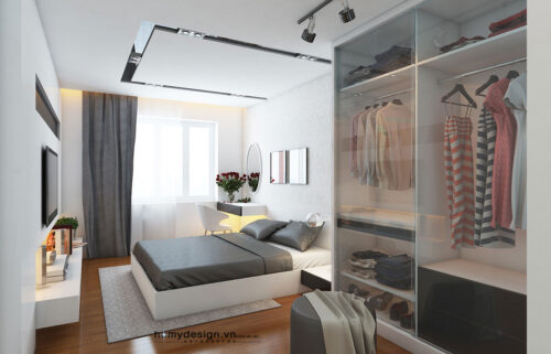 Thiết kế nội thất chung cư Hòa Bình Green City hiện đại, năng động