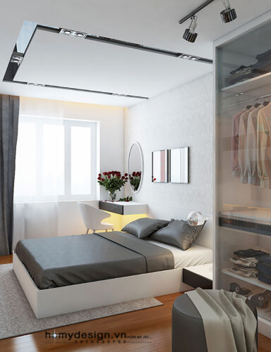 Thiết kế nội thất chung cư Hòa Bình Green City hiện đại, năng động