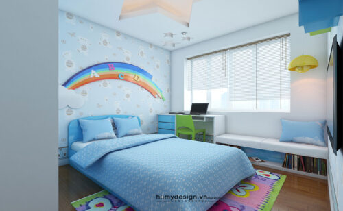 Thiết kế nội thất chung cư Hòa Bình Green City hiện đại, năng động