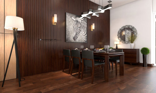 Thiết kế thi công biệt thự nhà vườn KĐT Việt Hưng phong cách hiện đại