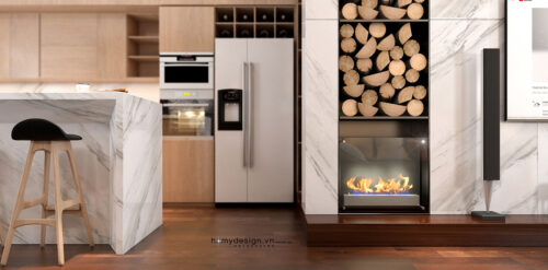 Thiết kế thi công biệt thự nhà vườn KĐT Việt Hưng phong cách hiện đại