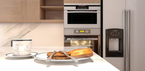 Thiết kế thi công biệt thự nhà vườn KĐT Việt Hưng phong cách hiện đại