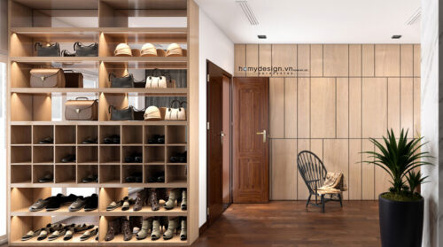 Thiết kế thi công biệt thự nhà vườn KĐT Việt Hưng phong cách hiện đại