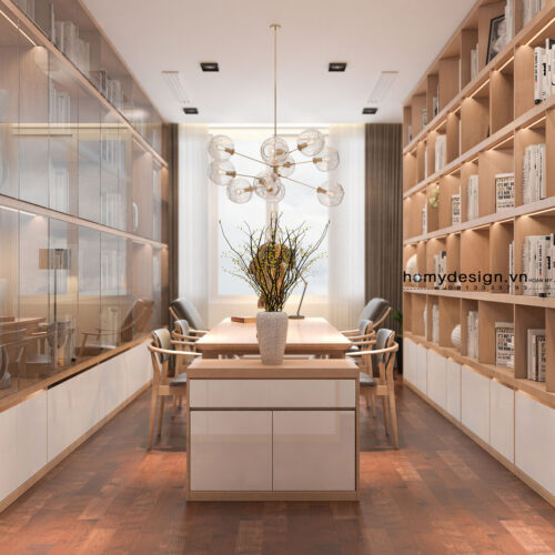 Thiết kế thi công biệt thự nhà vườn KĐT Việt Hưng phong cách hiện đại