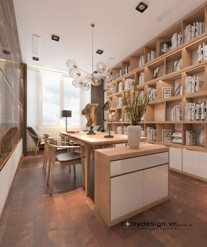 Thiết kế thi công biệt thự nhà vườn KĐT Việt Hưng phong cách hiện đại