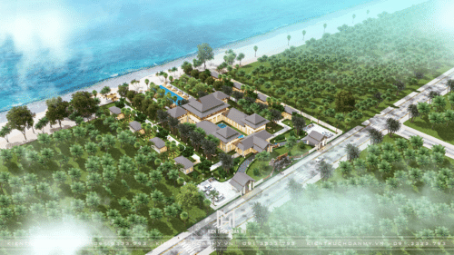 Thiết kế resort biển Clover