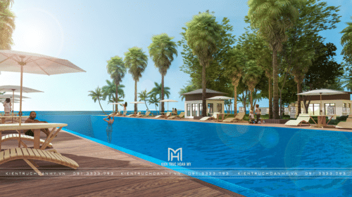 Thiết kế resort biển Clover