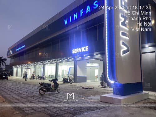 TÌM NHÀ THẦU THIẾT KẾ THI CÔNG SHOWROOM Ô TÔ 3S VINFAST CHUYÊN NGHIỆP