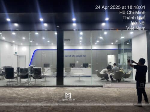 TÌM NHÀ THẦU THIẾT KẾ THI CÔNG SHOWROOM Ô TÔ 3S VINFAST CHUYÊN NGHIỆP