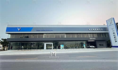 TÌM NHÀ THẦU THIẾT KẾ THI CÔNG SHOWROOM Ô TÔ 3S VINFAST CHUYÊN NGHIỆP