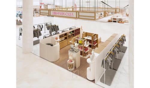 Thiết kế thi công gian hàng Hà Nội Center cho chuỗi showroom Hikosen Cara