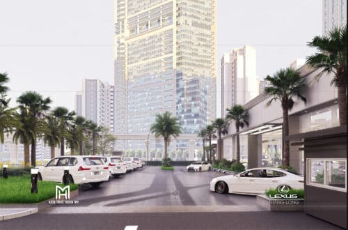 Trải nghiệm năm giác quan – Dấu ấn thiết kế showroom ô tô Lexus của Kiến Trúc Hoàn Mỹ