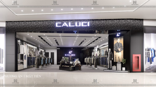 THIẾT KẾ THI CÔNG CHUỖI SHOWROOM THỜI TRANG NAM TRONG TRUNG TÂM THƯƠNG MẠI AEON MALL