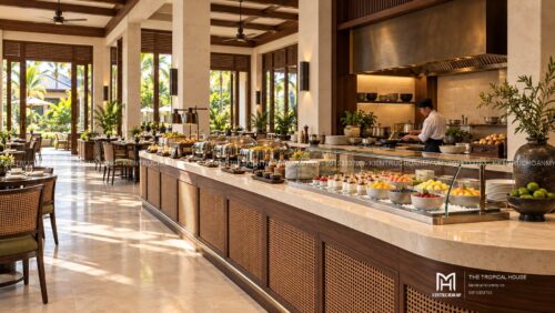 Thiết kế khu nghỉ dưỡng ven biển Đà Nẵng 8,6 ha – một trục mở thẳng ra biển