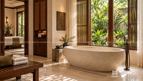 Thiết kế khu nghỉ dưỡng ven biển Đà Nẵng 8,6 ha – một trục mở thẳng ra biển