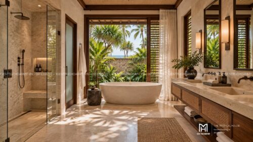 Thiết kế khu nghỉ dưỡng ven biển Đà Nẵng 8,6 ha – một trục mở thẳng ra biển