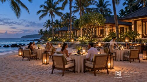 Thiết kế khu nghỉ dưỡng ven biển Đà Nẵng 8,6 ha – một trục mở thẳng ra biển