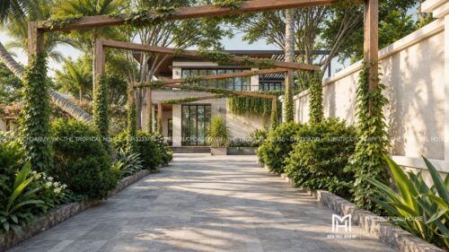 Biệt thự nghỉ dưỡng kết hợp homestay 1.370 m² ven Hà Nội – vườn hồ sen