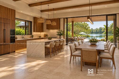 Villa homestay Đà Nẵng 2.000 m² – 7 phòng ngủ quanh sân hồ bơi