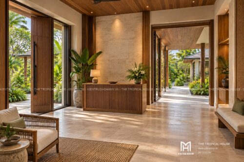 Villa homestay Đà Nẵng 2.000 m² – 7 phòng ngủ quanh sân hồ bơi